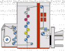 Schéma digitálního tiskového stroje Xeikon