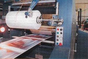 Detail technologie laminace za studena